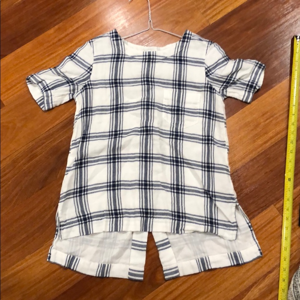 Madewell woman’s top button down from the back XXS